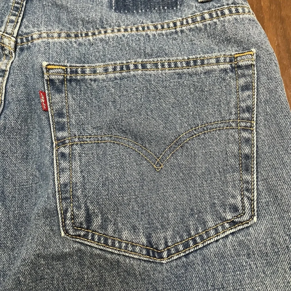 Vintage Levis 505 Mens 36x30 Jeans Straight Leg Regular Fit Denim Made In Canada